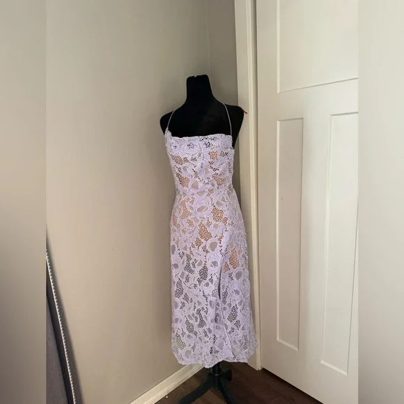 New | For Love and Lemons Rosemary Midi Dress Small - Picture 4 of 6